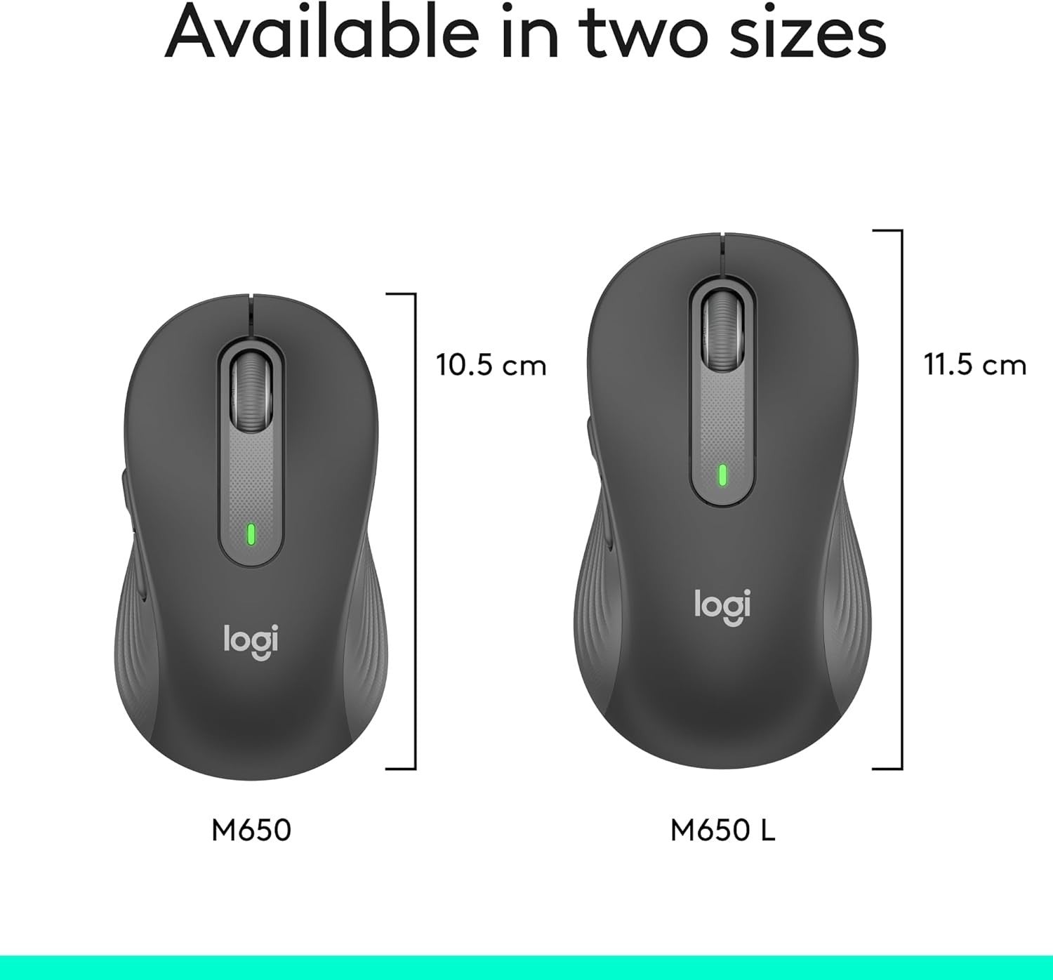Wireless Mouse Silent Click Bluetooth Multi Device Ergonomic Small Medium Hands