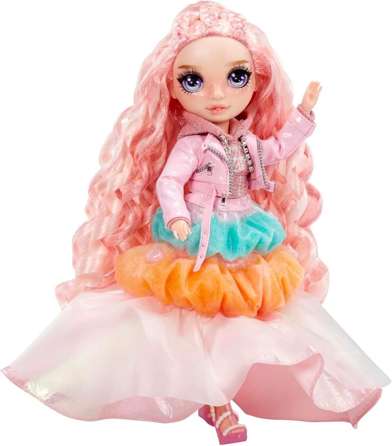 Winter Fashion Doll Pink 11in Magic Snow Outfit Snowman Set