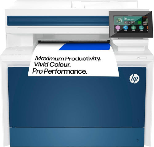 Blue White A4 Colour Laser MFP Printer WiFi Duplex ADF 33ppm Office Pro