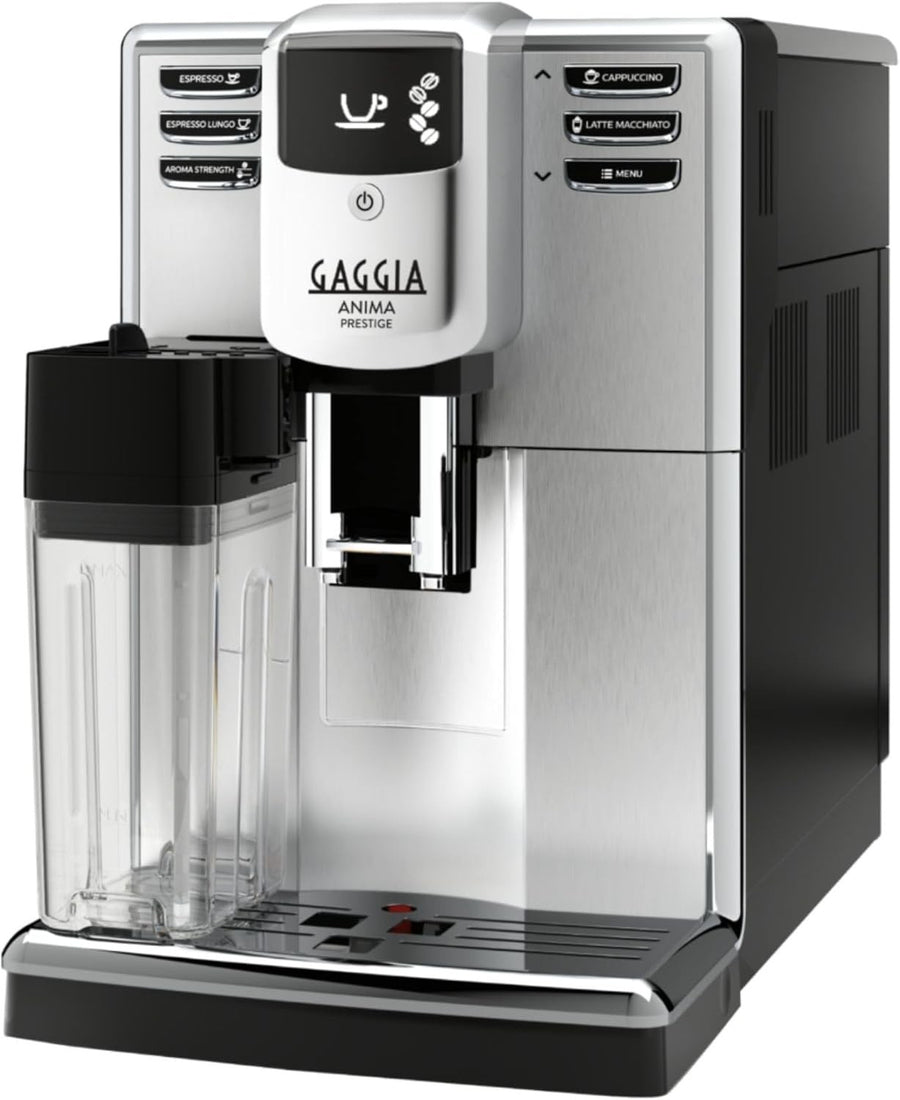 Automatic Bean-to-Cup Coffee Machine 1.7L Milk Frother 1850W Silver