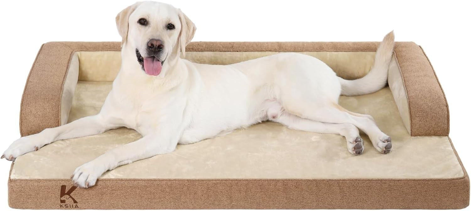 XL Orthopedic Dog Sofa Bed Waterproof Washable 104x68cm