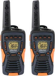 Floating Waterproof Walkie Talkies 2 Pack 12KM Range VOX Rechargeable