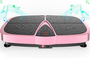 Ultra Slim Vibration Plate Trainer Touch LED Bluetooth Home Fitness
