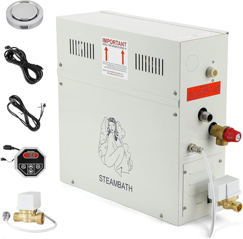 4.5KW Steam Sauna Generator w/ LED Digital Controller – 220V Home & Spa