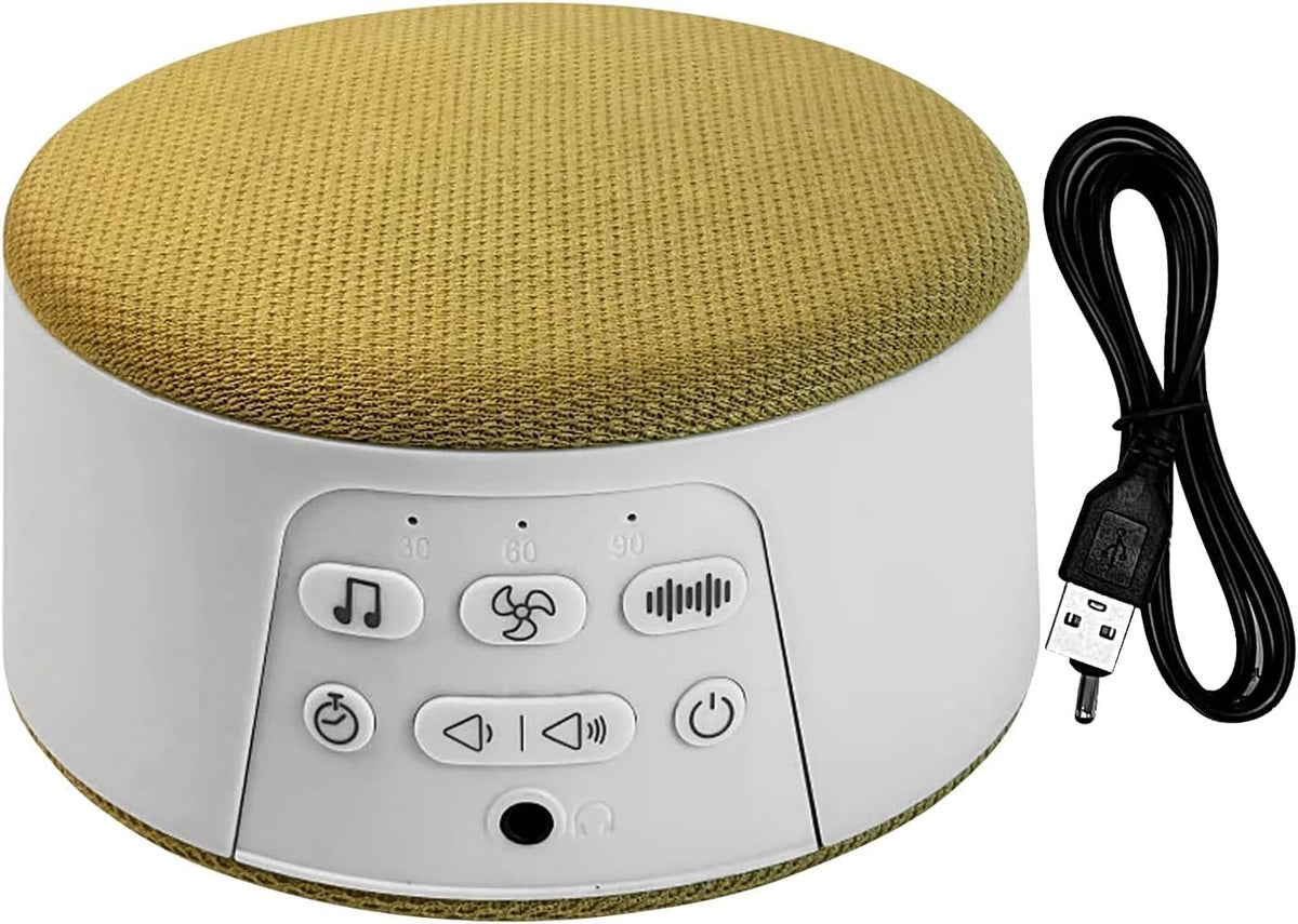 White Noise Machine Sleep Sound Machine for Adults Kids Baby Portable