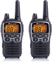Long Range Walkie Talkies Dual Band 12km VOX Rechargeable 2 Pack