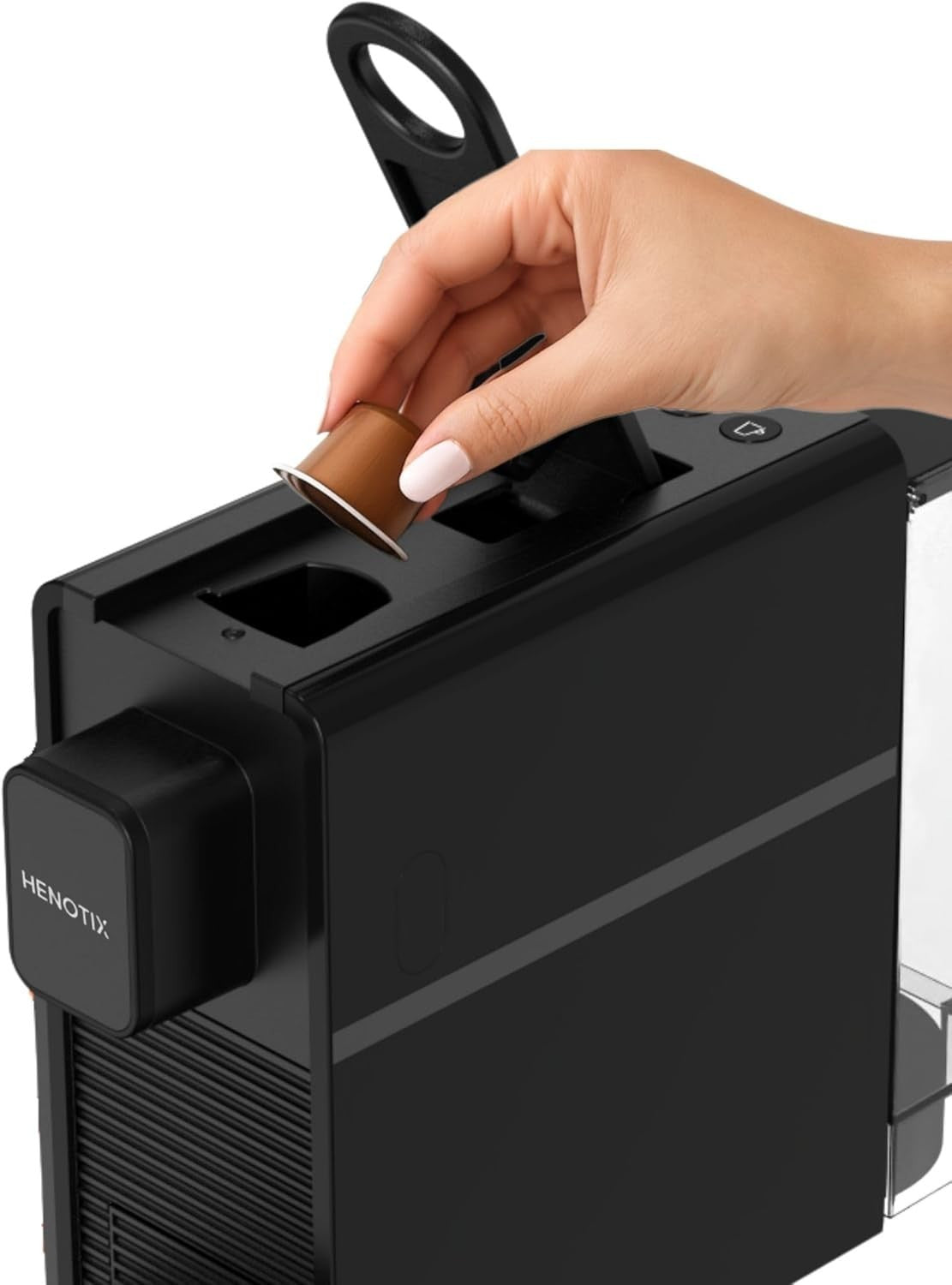 20 Bar Capsule Coffee Machine | Fast Heat-Up | 3 Cup Sizes | Compact Pod Maker