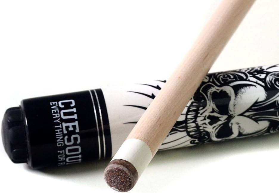 Professional 58” Pool Cue 21oz Maple Shaft 13mm Carbon Ferrule Set