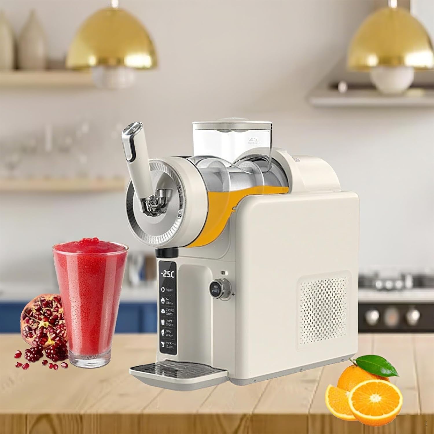 1.8L Slushie Maker No Ice Frozen Drink Machine LED Quiet Home Party