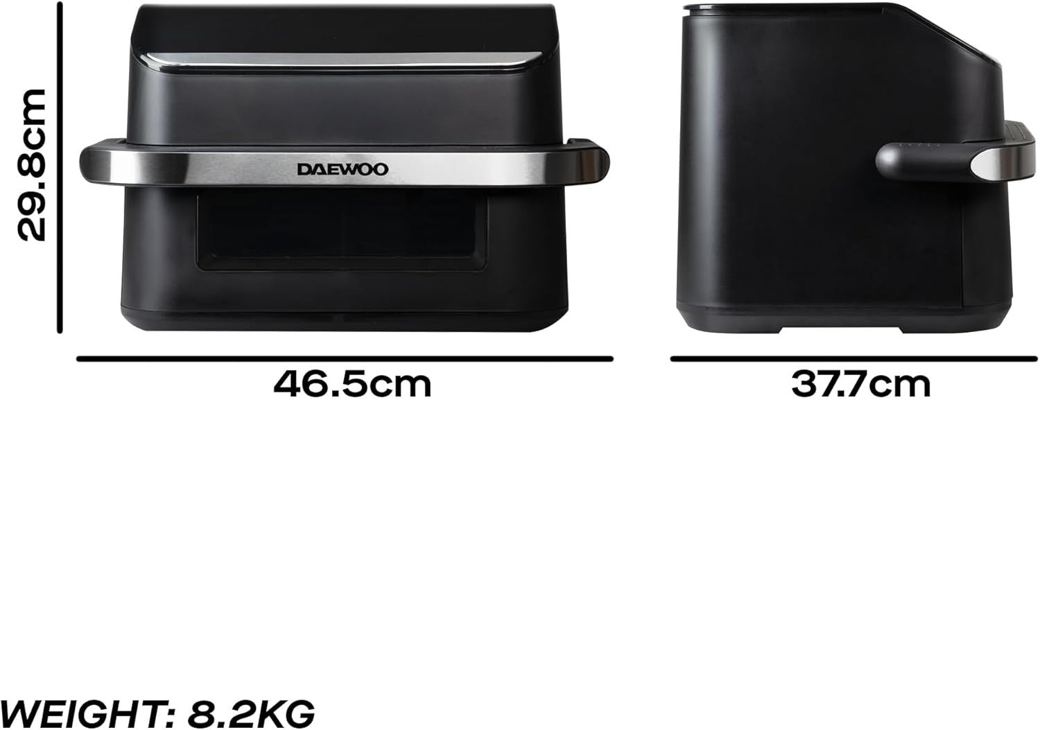 Dual Air Fryer 10L | Mega Drawer Sync Finish Match Cook 8 Presets Healthy Cook