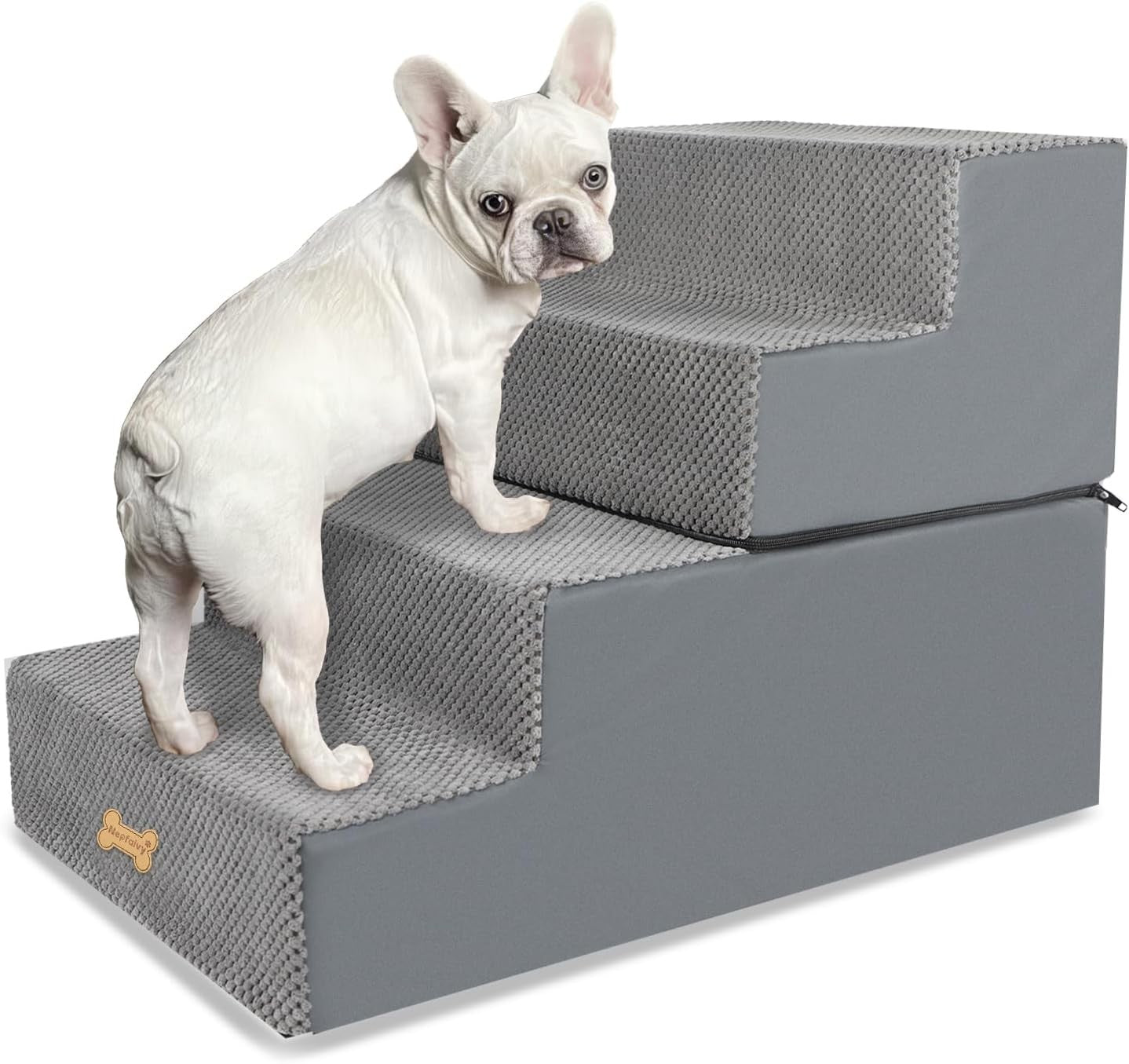 4-Step Dog Stairs Non-Slip Pet Ramp for Small Dogs Cats