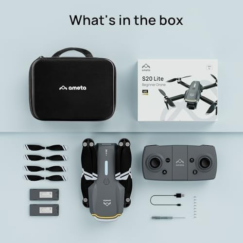 4K Drone with Camera Brushless Motor 36min Flight FPV Altitude Hold Toy