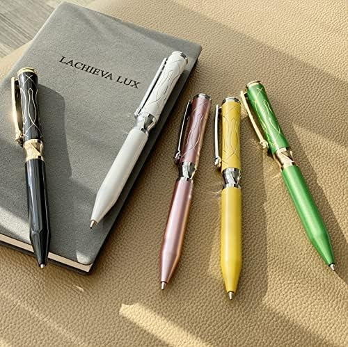 Pearl White Crystal Ballpoint Pen Luxury Executive Gift Set