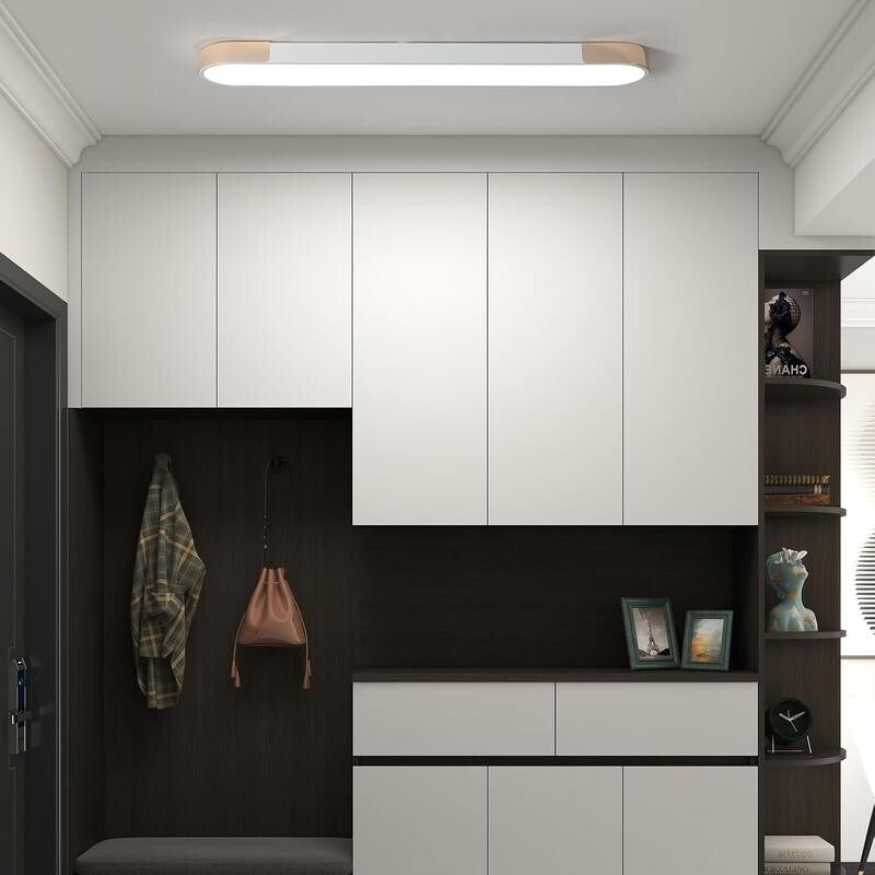 100CM Dimmable LED Ceiling Light Gold Remote Flush Mount Lamp 2880LM