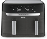 Dual Zone Air Fryer 8.3L 2 Drawer Digital 8-in-1 No Oil Dishwasher Safe