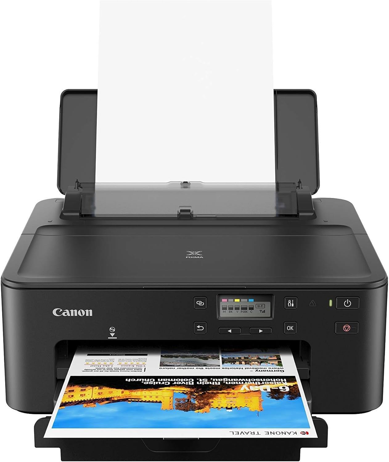 Compact Colour Inkjet Printer A4 Wi-Fi Ethernet Display Screen