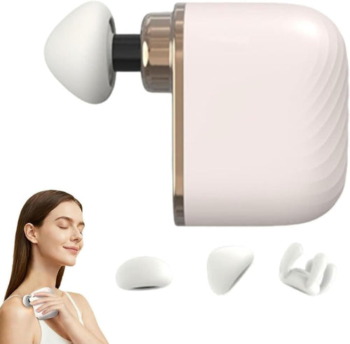 Mini Massage Gun Pocket Deep Tissue Quiet Rechargeable Travel Muscle Massager