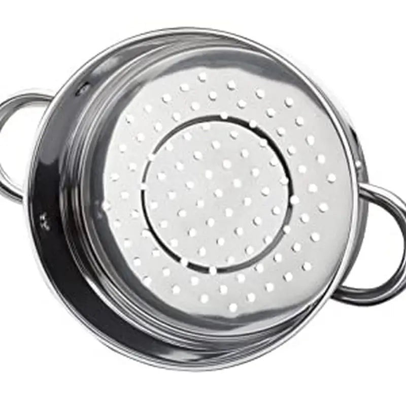 3pcs Stainless Steel Saucepan & 3 Tier Steamer Set – Induction Cookware Pots