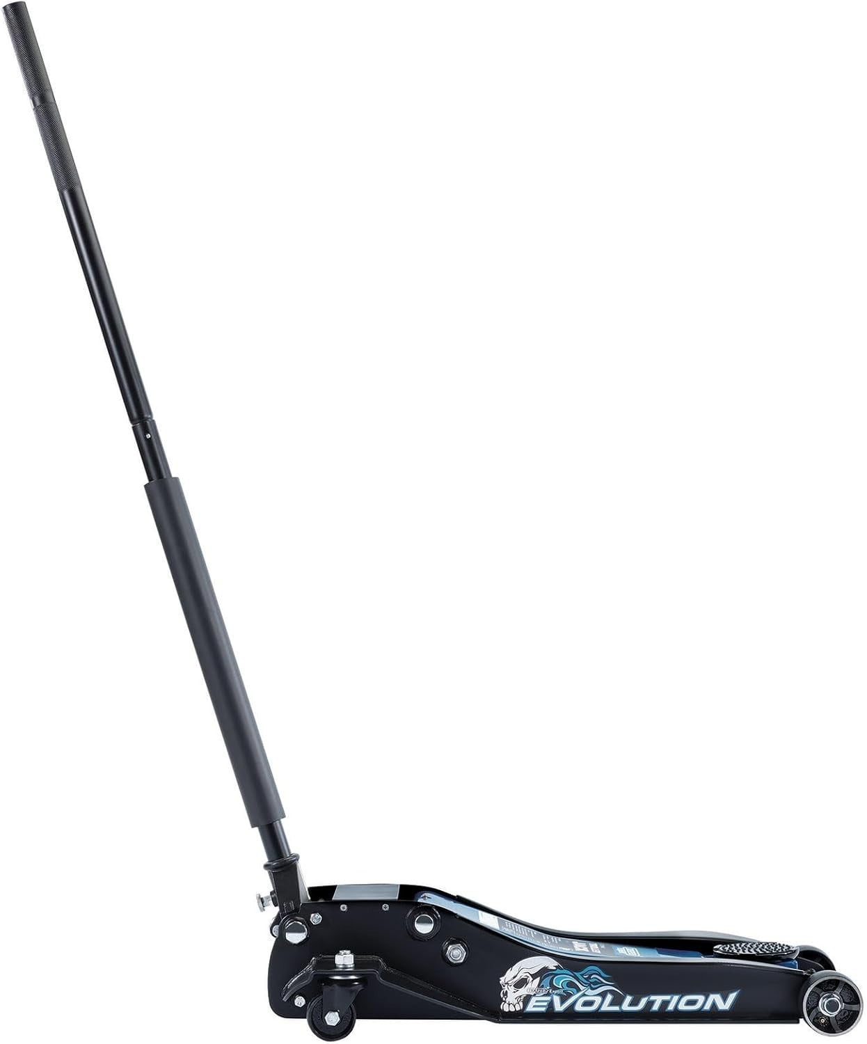 3 Ton Low Profile Trolley Jack Twin Piston Quick Lift 100–580mm Heavy Duty Blue