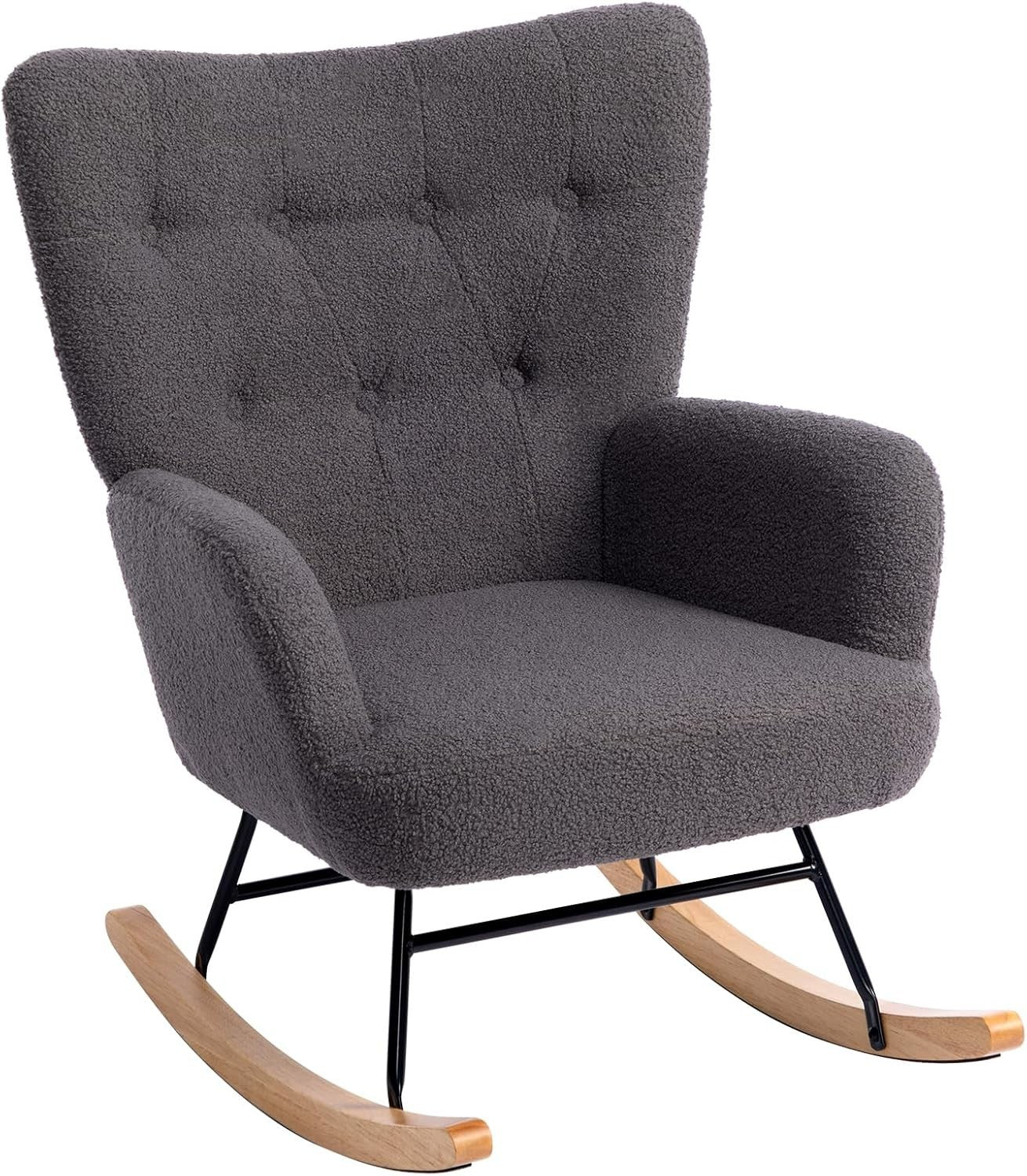 Ergonomic Rocking Chair for Living Room – Comfy Lounge & Relax Seat