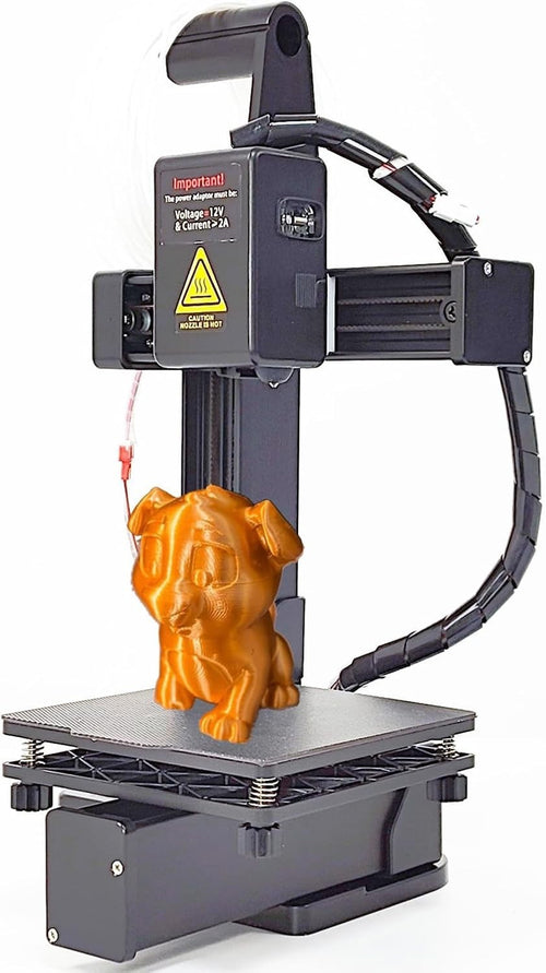 Beginner Mini 3D Printer Fast Heat 40mm/s 100x100x100mm Easy Use
