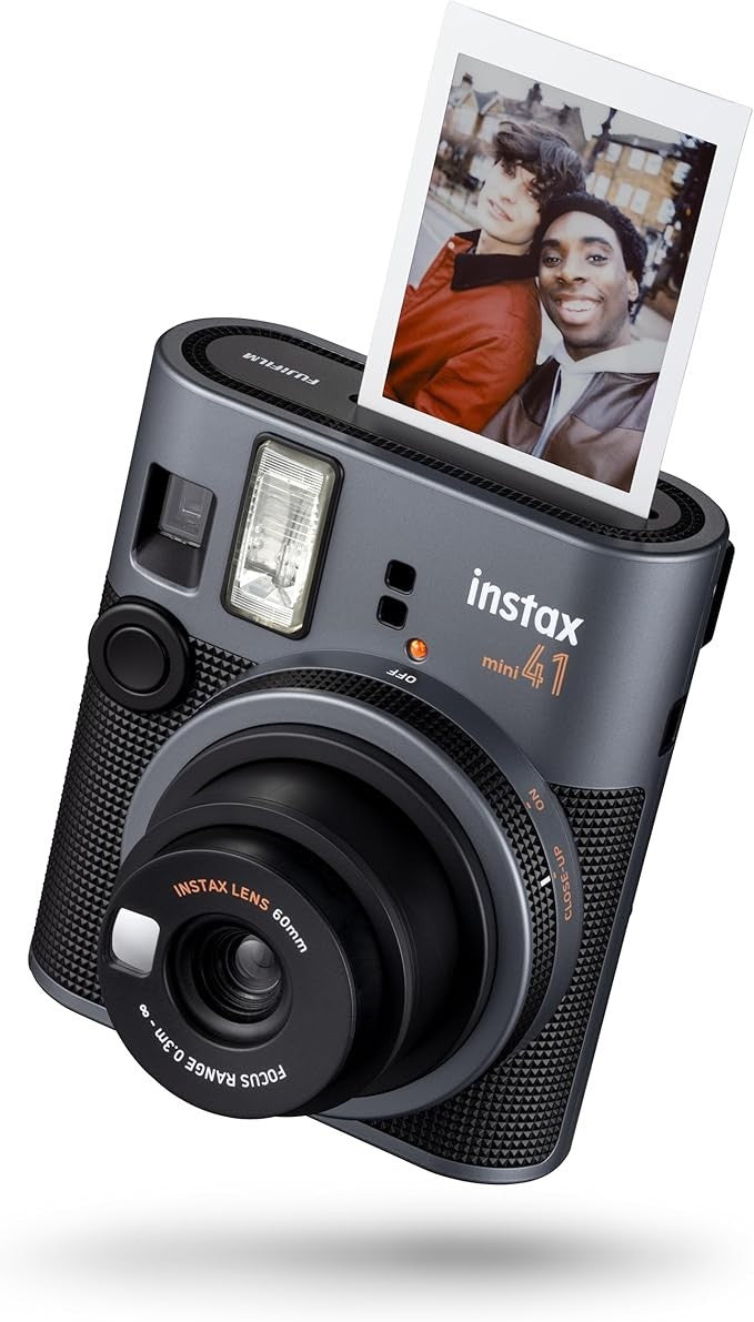 Mini Instant Camera Auto Exposure Selfie Mirror Retro Design Camera