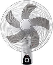 Wall Mounted 3Speed Fan Remote Control Adjustable Tilt Quiet Cooling Office Home