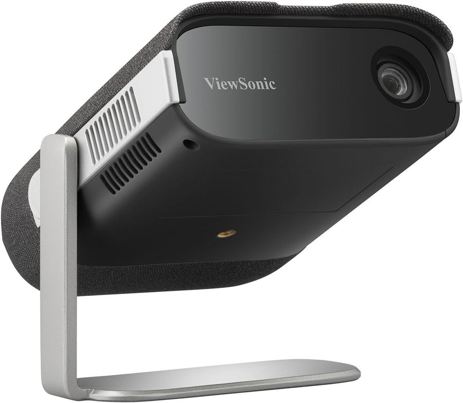 Portable Smart LED Projector 360° Auto Focus WiFi Bluetooth Battery