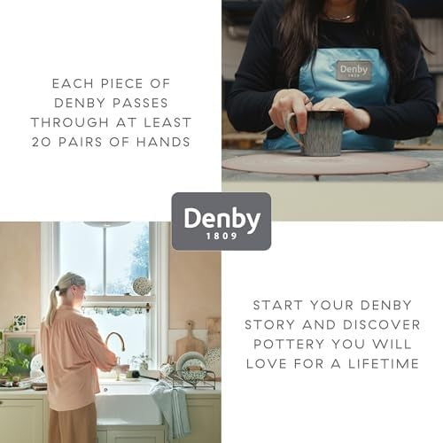 Denby Halo Ramekin Set of 4 – Oven, Microwave & Dishwasher Safe