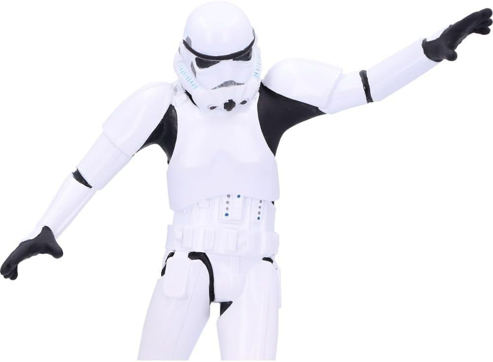 Footballer Stormtrooper Figurine ⚽ Resin Collectible Statue Gift Decor 17cm