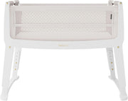 Next to Me Baby Crib Bedside Cot w/ Mattress Wheels 6 Height Adjustable Paris