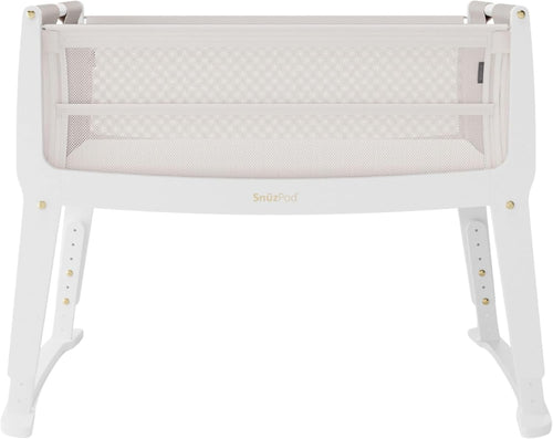 Next to Me Baby Crib Bedside Cot w/ Mattress Wheels 6 Height Adjustable Paris