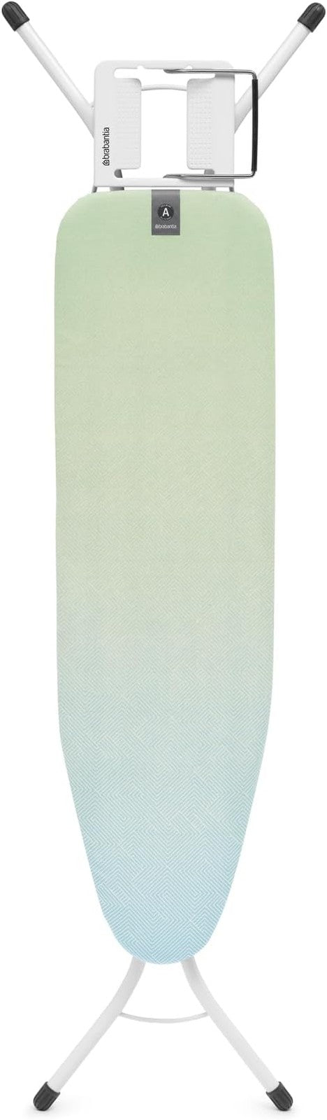 Compact Ironing Board 110x30cm Adjustable Height Foldable