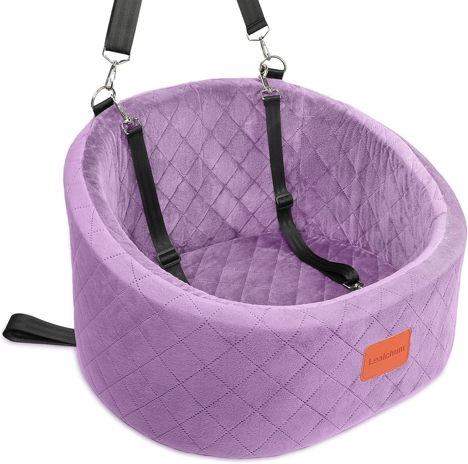 Small Dog Car Bed Travel Booster Seat Memory Foam Washable Pet Carrier
