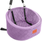 Small Dog Car Bed Travel Booster Seat Memory Foam Washable Pet Carrier
