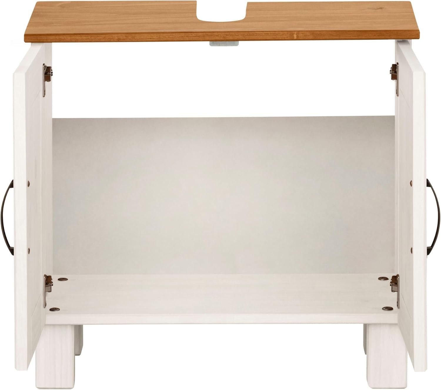 Stained Wax Alby Midi Cabinet 4 Doors Freestanding 130cm