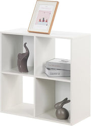 Modern 6-Cube Storage Shelf Unit – Freestanding Bookcase for Bedroom Living Room