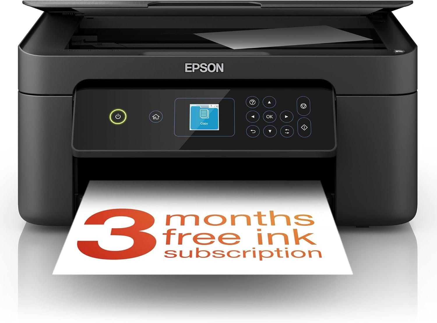 3-in-1 Wireless Colour Printer Scanner Copier Duplex A4 Black