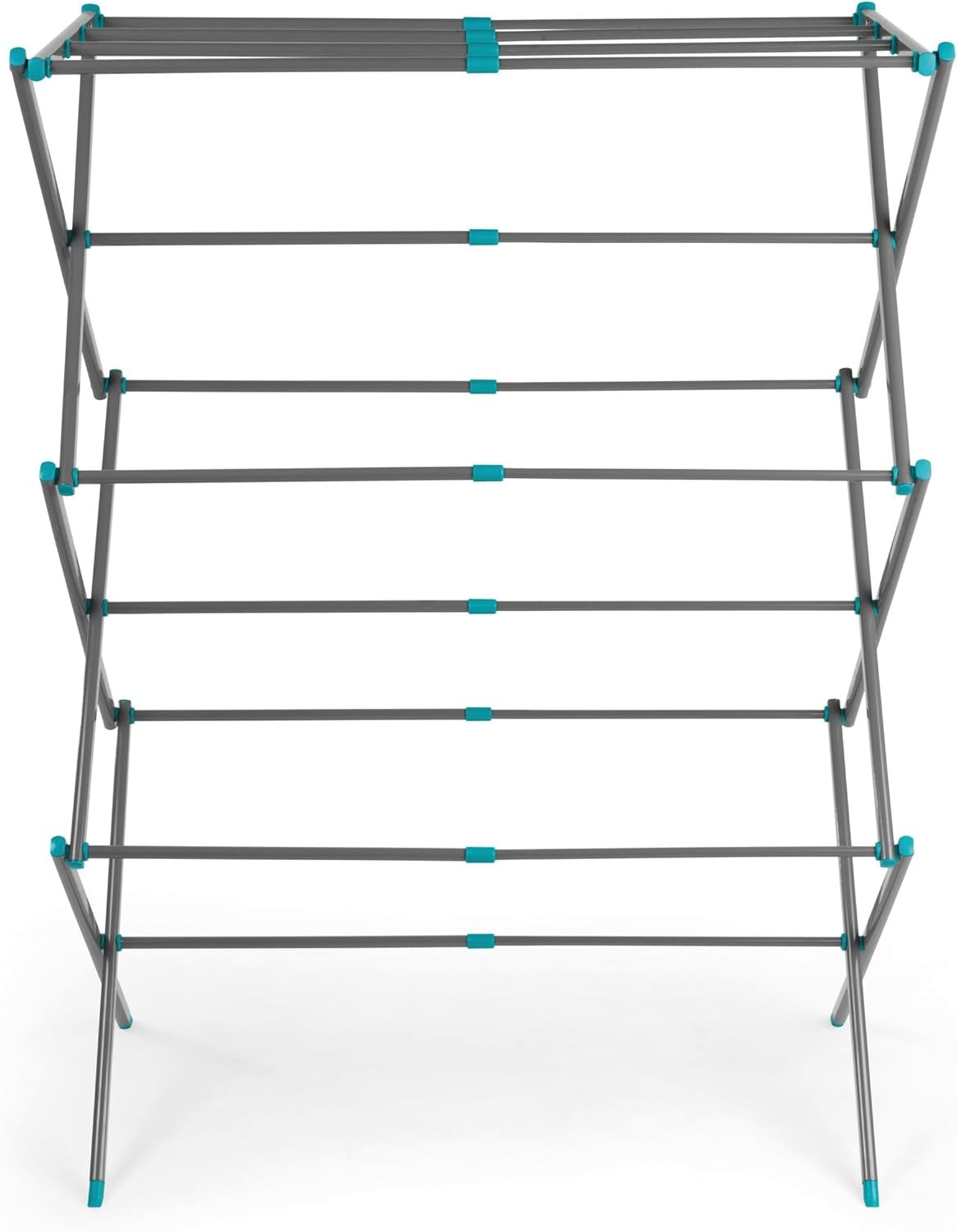 Expandable Clothes Airer 3 Tier Folding Drying Rack Indoor Space Saving