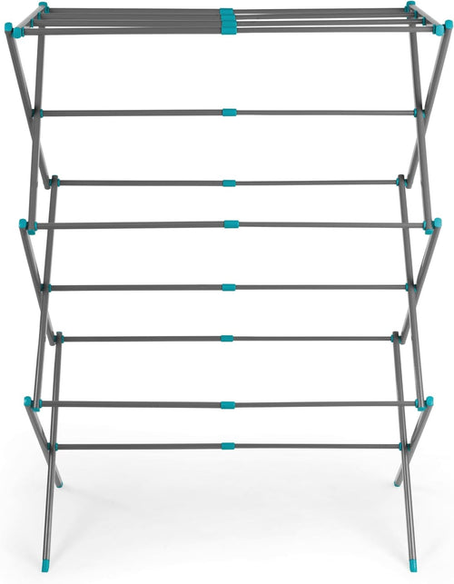 Expandable Clothes Airer 3 Tier Folding Drying Rack Indoor Space Saving