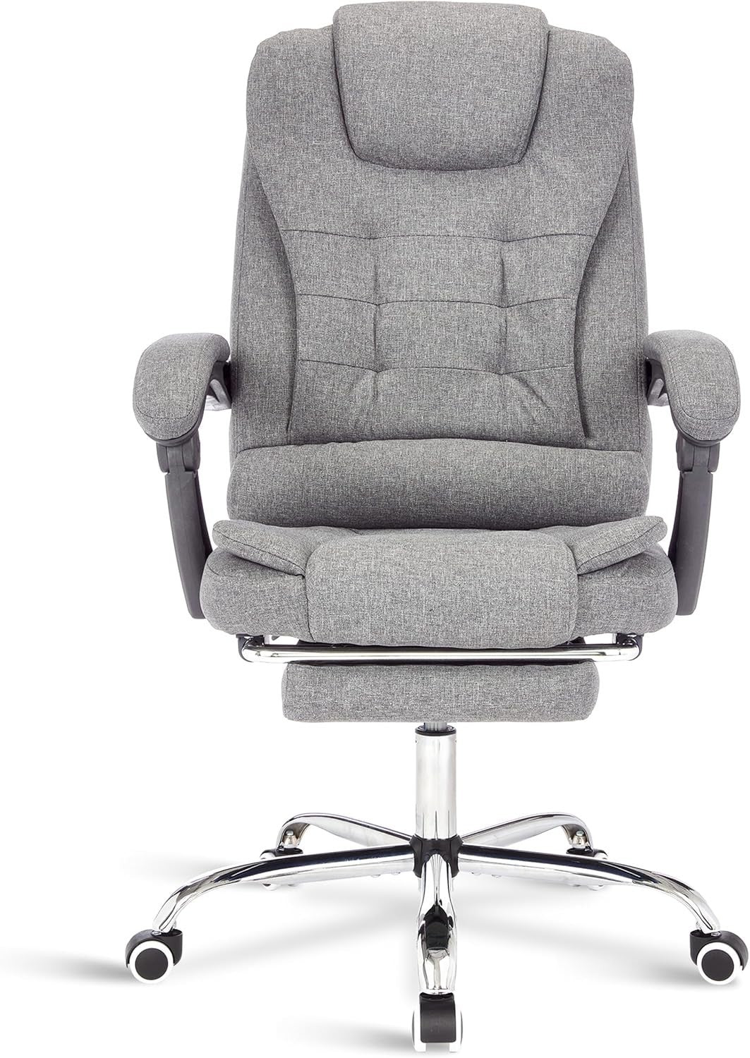 Executive Ergonomic Office Chair Recliner High Back Lumbar Support Padded Armres