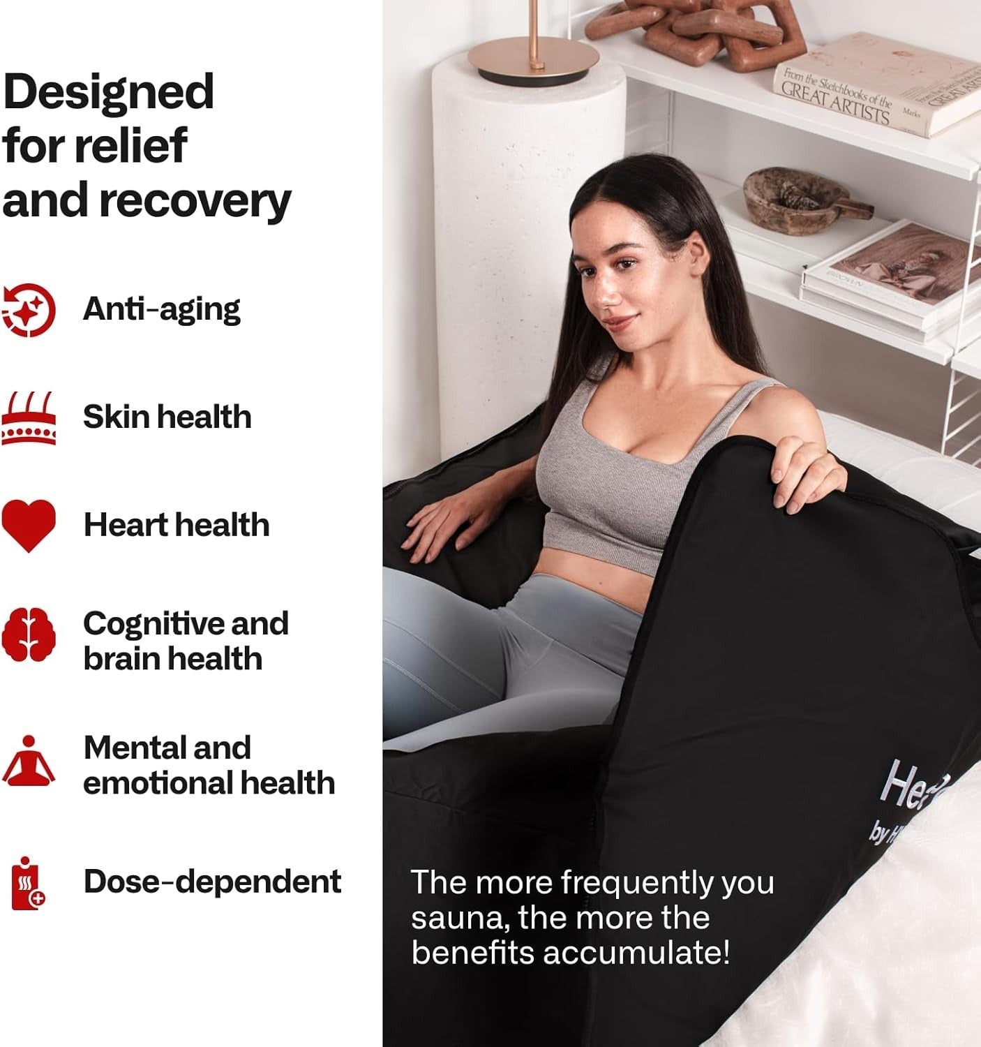 HeatPod Infrared Sauna Blanket – Portable Personal Detox & Relaxation Spa