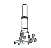 Heavy Duty Folding Stair Climbing Hand Truck 150lb Cart w/ Bag