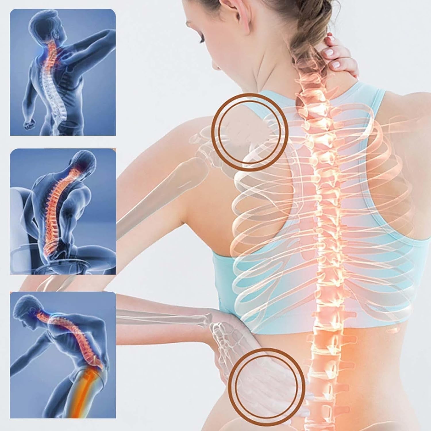 Cervical & Back Traction Table, Adjustable Bench, 150kg Capacity