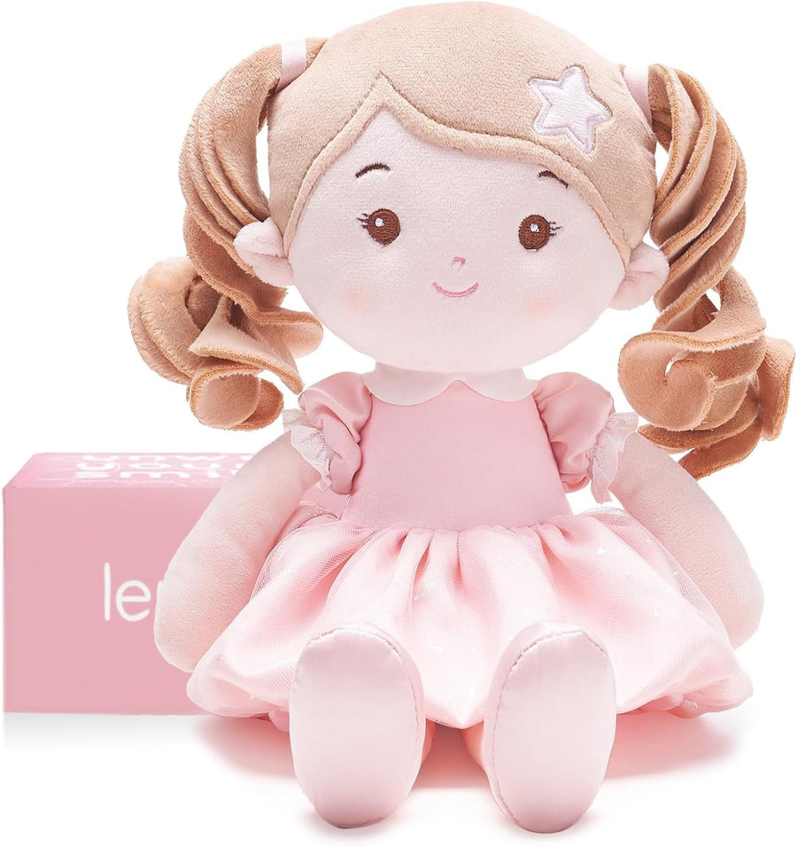 12” Soft Baby Doll Plush Rag Doll First Doll Toddler Gift