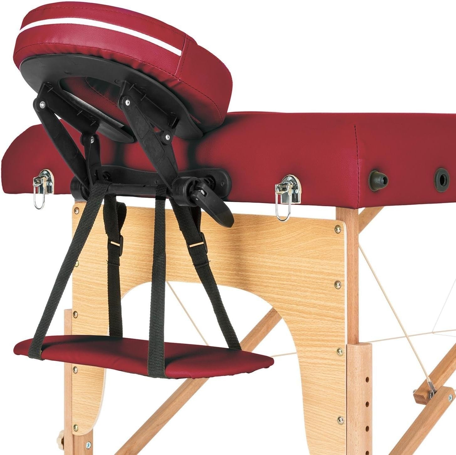 Stationary Massage Therapy Table Spa Bed With Adjustable Headrest Recline