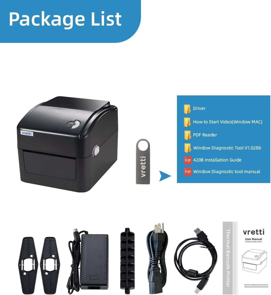 4x6 Bluetooth Thermal Label Printer | Shipping Labels for Amazon, eBay, Vinted