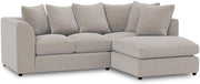 Cream L Shaped 4 Seater Modular Sofa – Space-Saving Right Hand Corner Couch