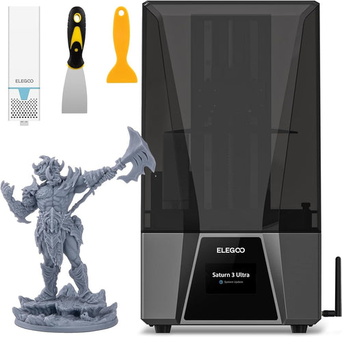 12K Resin 3D Printer 10'' Mono LCD WiFi MSLA Large Build Touch Screen