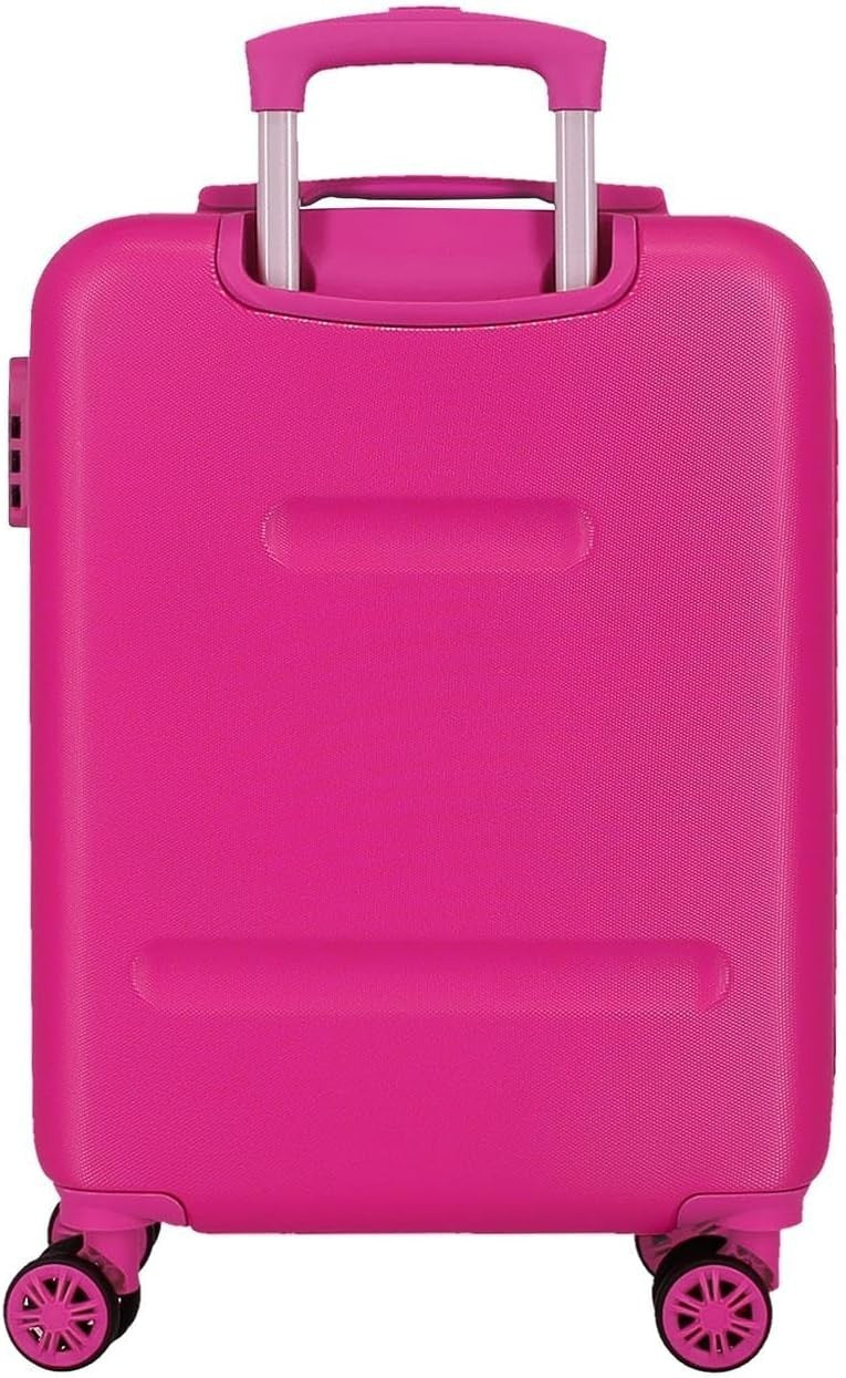Kids Cabin Suitcase Hard Shell 4 Spinner Wheels Lock Lightweight 55cm